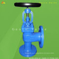 Tipo de ángulo DIN Globe Valve (GAJ44H)